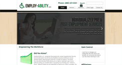 Desktop Screenshot of employ-abilityllc.com